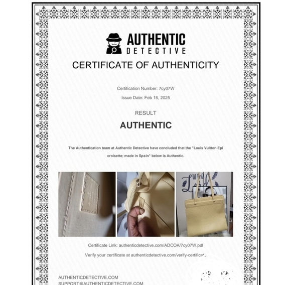 Louis Vuitton epi croisset - Picture 12 of 16